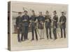 The Officers of the Royal Navy-Frank Dadd-Stretched Canvas