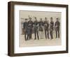 The Officers of the Royal Navy-Frank Dadd-Framed Giclee Print