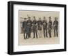 The Officers of the Royal Navy-Frank Dadd-Framed Giclee Print