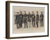 The Officers of the Royal Navy-Frank Dadd-Framed Giclee Print