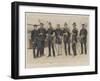 The Officers of the Royal Navy-Frank Dadd-Framed Giclee Print