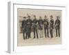 The Officers of the Royal Navy-Frank Dadd-Framed Giclee Print