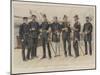 The Officers of the Royal Navy-Frank Dadd-Mounted Giclee Print