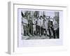 The Officers of the Terra Nova Expedition-Herbert Ponting-Framed Photographic Print