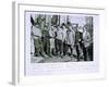 The Officers of the Terra Nova Expedition-Herbert Ponting-Framed Photographic Print