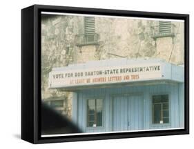 The Offices of Bob Barton State Representative in a Small Texas Town-null-Framed Stretched Canvas