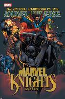 The Official Handbook Of The Marvel Universe: Marvel Knights 2005 Cover: Black Panther-Pat Lee-Lamina Framed Poster