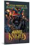 The Official Handbook Of The Marvel Universe: Marvel Knights 2005 Cover: Black Panther-Pat Lee-Mounted Poster