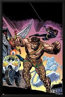The Official Handbook Of The Marvel Universe Teams 2005 Group: Hercules-Gil Kane-Lamina Framed Poster
