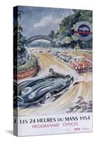 The Official Programme for Le Mans 24 Hours, 1954-null-Stretched Canvas