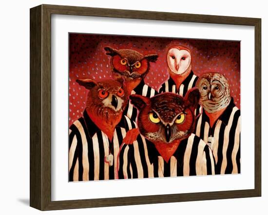 The Officials-John Newcomb-Framed Giclee Print
