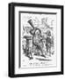 The Officious Passenger, 1866-John Tenniel-Framed Giclee Print