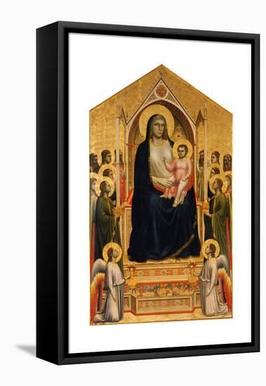 The Ognissanti Madonna, Ca 1310-Giotto di Bondone-Framed Stretched Canvas