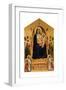 The Ognissanti Madonna, Ca 1310-Giotto di Bondone-Framed Giclee Print