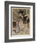 The Ogre and His Wife-Arthur Rackham-Framed Art Print