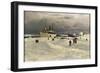 The Oihonna in Ice, Near Spitzbergen, 1905-Themistocles von Eckenbrecher-Framed Giclee Print