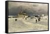 The Oihonna in Ice, Near Spitzbergen, 1905-Themistocles von Eckenbrecher-Framed Stretched Canvas