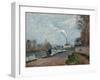 The Oise, 1876-Camille Pissarro-Framed Giclee Print