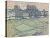 The Oise at Auvers-Vincent van Gogh-Stretched Canvas