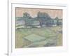 The Oise at Auvers-Vincent van Gogh-Framed Giclee Print