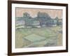 The Oise at Auvers-Vincent van Gogh-Framed Giclee Print