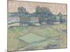 The Oise at Auvers-Vincent van Gogh-Mounted Giclee Print