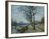 The Oise at Pontoise; L'Oise a Pontoise, 1900-Gustave Loiseau-Framed Giclee Print