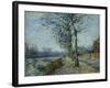 The Oise at Pontoise; L'Oise a Pontoise, 1900-Gustave Loiseau-Framed Giclee Print