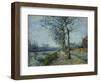 The Oise at Pontoise; L'Oise a Pontoise, 1900-Gustave Loiseau-Framed Giclee Print