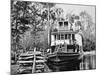 The 'Okahumkee' Steamer Taking on Wood Fuel in Florida, C.1895-American Photographer-Mounted Giclee Print