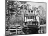 The 'Okahumkee' Steamer Taking on Wood Fuel in Florida, C.1895-American Photographer-Mounted Giclee Print