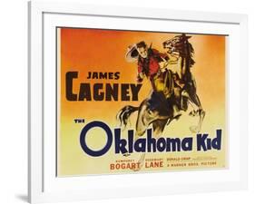 The Oklahoma Kid, James Cagney, 1939-null-Framed Art Print