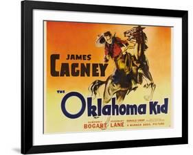 The Oklahoma Kid, James Cagney, 1939-null-Framed Art Print