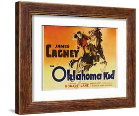 The Oklahoma Kid, James Cagney, 1939-null-Framed Art Print