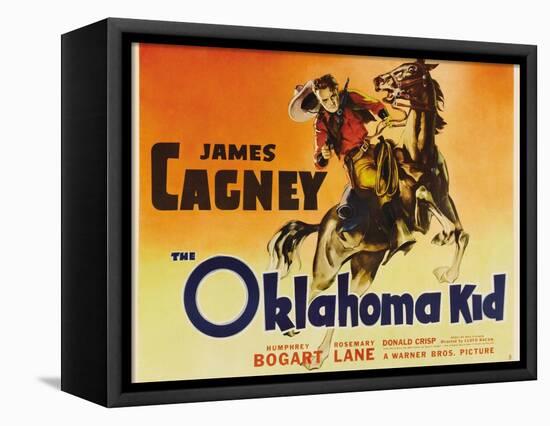 The Oklahoma Kid, James Cagney, 1939-null-Framed Stretched Canvas