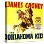 THE OKLAHOMA KID, James Cagney on window card, 1939.-null-Stretched Canvas