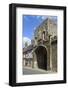 The Old Abbey Entrance and Medieval Timber Framed Houses-Peter Richardson-Framed Photographic Print