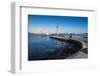 The Old Agios Nikolaos Fortress, Mandraki Harbour, Rhodes Town, Dodecanese Islands, Greek Islands-Michael Runkel-Framed Photographic Print