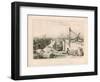 The Old and New London Bridges, 1830-Edward William Cooke-Framed Giclee Print