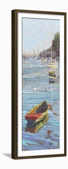 The Old and the New (Portmadoc, North Wales) 2006-Martin Decent-Framed Premium Giclee Print