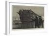 The Old Arctic Exploring Ship Resolute, Now Broken Up at Chatham Dockyard-null-Framed Giclee Print