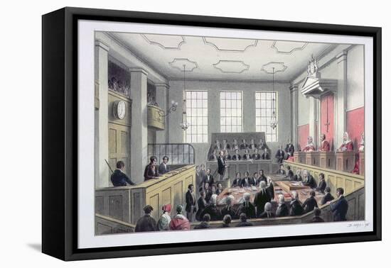 The Old Bailey, London-Thomas Hosmer Shepherd-Framed Stretched Canvas