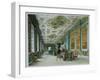 The Old Ballroom, Now the Library, Chatsworth-William Henry Hunt-Framed Giclee Print