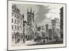 The Old Bank Looking from the Mansion House 1730, London-null-Mounted Giclee Print