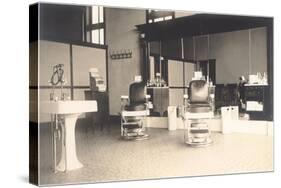 The Old Barber Shop-null-Stretched Canvas