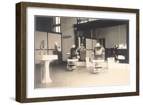 The Old Barber Shop-null-Framed Art Print