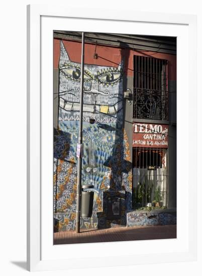 The old barrio of San Telmo, Buenos Aires, Argentina, South America-Julio Etchart-Framed Photographic Print