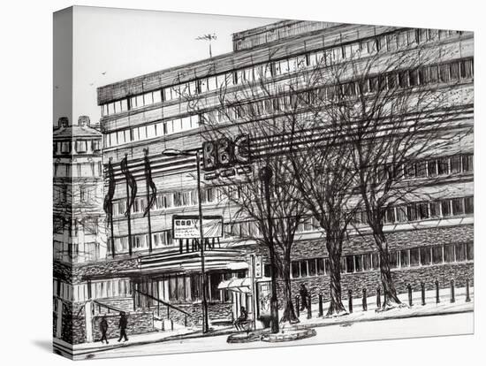 The Old BBC Oxford road Manchester, 2011-Vincent Alexander Booth-Stretched Canvas