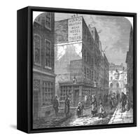 The Old Bedford Head, 1897-B Fleming-Framed Stretched Canvas