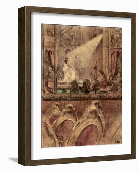 The Old Bedford-Walter Richard Sickert-Framed Giclee Print